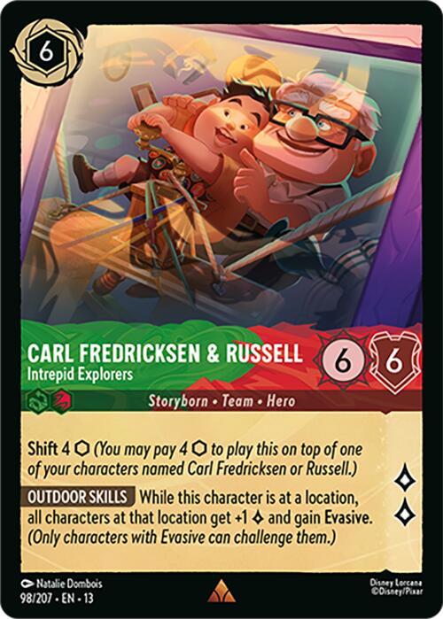 Carl Fredricksen & Russell - Intrepid Explorers (98/204) [Attack of the Vine!] | Black Swamp Games