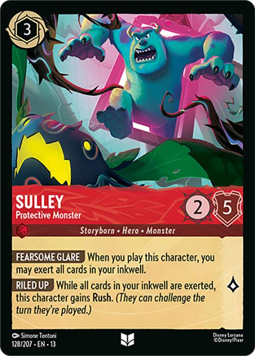 Sulley - Protective Monster (128/204) [Attack of the Vine!] | Black Swamp Games