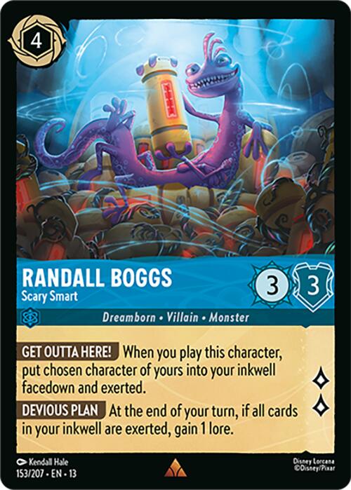 Randall Boggs - Scary Smart (153/204) [Attack of the Vine!] | Black Swamp Games