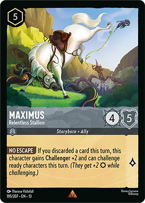 Maximus - Relentless Stallion (195/207) [Attack of the Vine!] | Black Swamp Games