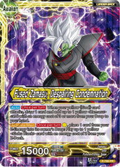 Fused Zamasu // Fused Zamasu, Despairing Condemnation (P-755) [Promotion Cards] | Black Swamp Games