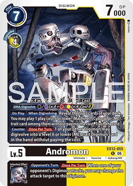 Andromon [EX12-055] [Digital World Shambala] | Black Swamp Games