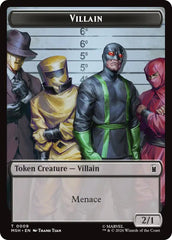 Villain // Soldier Double-Sided Token [Marvel Super Heroes Tokens] | Black Swamp Games