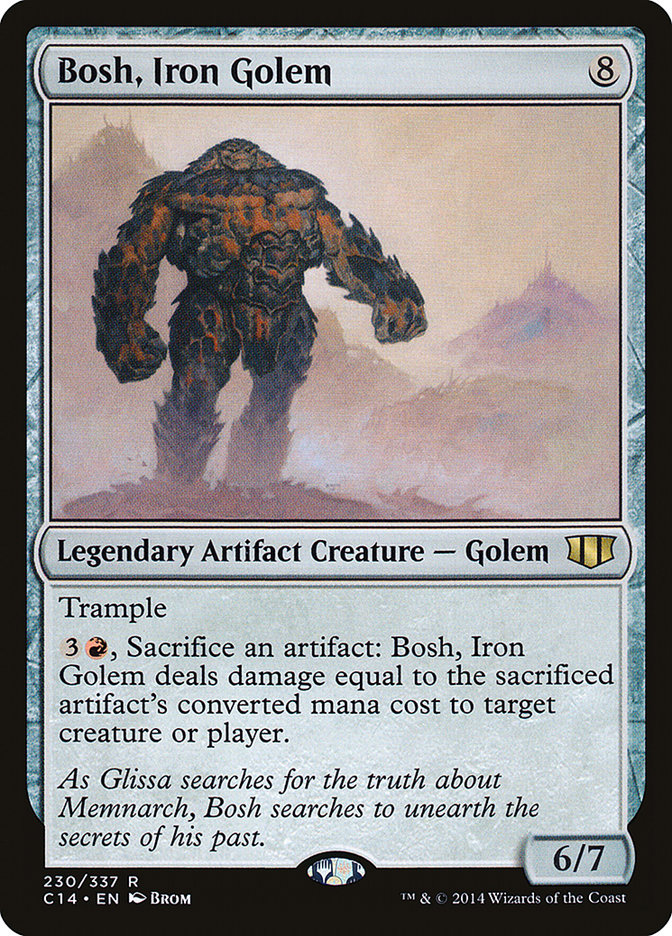 Bosh, Iron Golem [Commander 2014] | Black Swamp Games