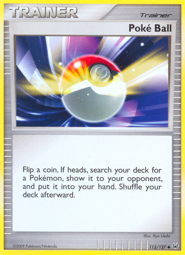 Poke Ball (113/127) [Platinum: Base Set] | Black Swamp Games