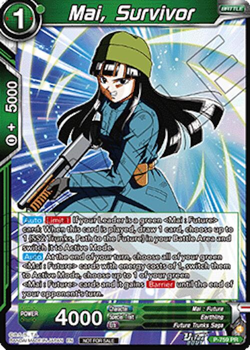 Mai, Survivor (Deluxe Pack 2026 Vol.2) (P-759) [Tournament Promotion Cards] | Black Swamp Games