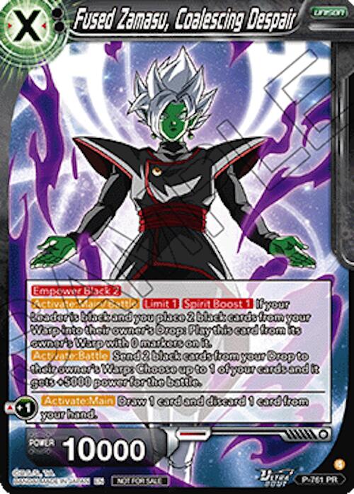 Fused Zamasu, Coalescing Despair (Deluxe Pack 2026 Vol.2) (P-761) [Tournament Promotion Cards] | Black Swamp Games