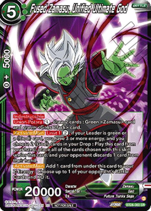 Fused Zamasu, Unified Ultimate God (Deluxe Pack 2026 Vol.2) (BT26-083) [Tournament Promotion Cards] | Black Swamp Games