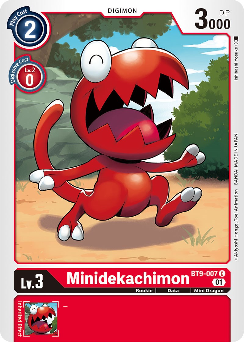 Minidekachimon [BT9-007] [X Record] | Black Swamp Games