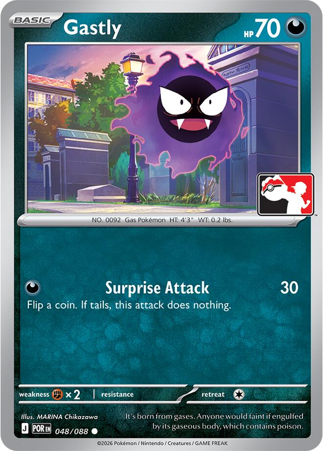 Gastly (048/088) [Prize Pack Series Nine] | Black Swamp Games
