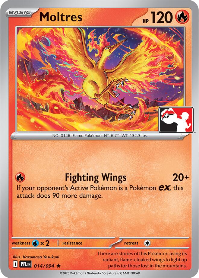 Moltres (014/094) [Prize Pack Series Nine] | Black Swamp Games