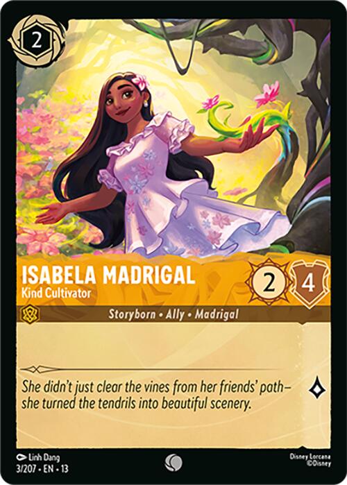 Isabela Madrigal - Kind Cultivator (3/207) [Attack of the Vine!] | Black Swamp Games