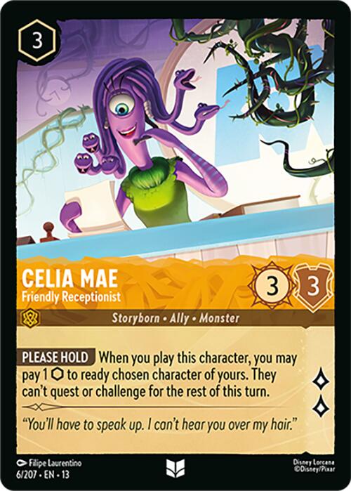 Celia Mae - Friendly Receptionist (6/207) [Attack of the Vine!] | Black Swamp Games