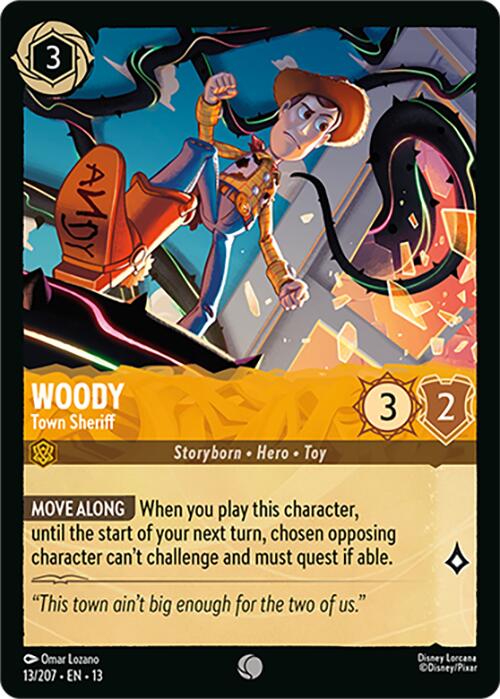 Woody - Town Sheriff (13/207) [Attack of the Vine!] | Black Swamp Games