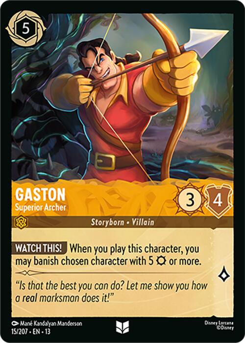 Gaston - Superior Archer (15/207) [Attack of the Vine!] | Black Swamp Games