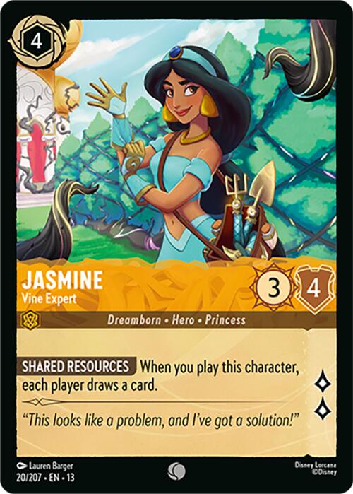 Jasmine - Vine Expert (20/207) [Attack of the Vine!] | Black Swamp Games