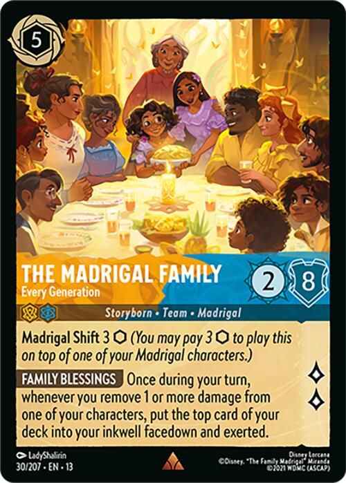 The Madrigal Family - Every Generation (30/207) [Attack of the Vine!] | Black Swamp Games