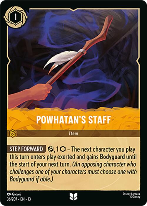 Powhatan's Staff (36/207) [Attack of the Vine!] | Black Swamp Games