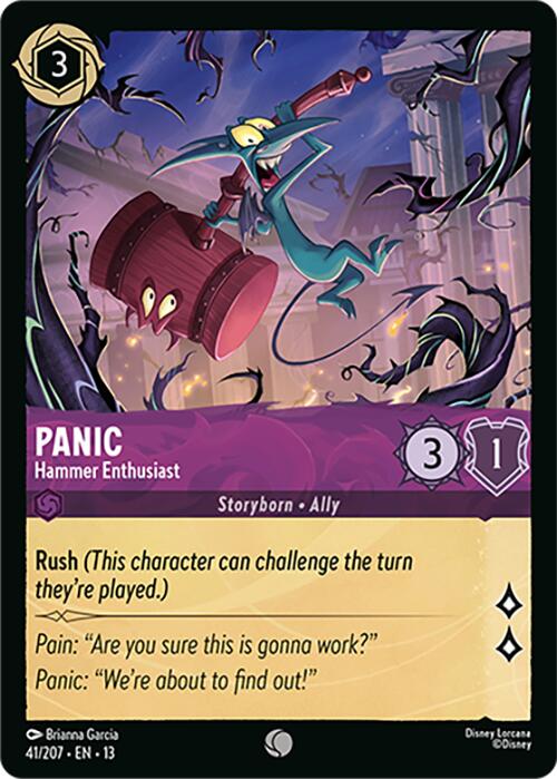 Panic - Hammer Enthusiast (41/207) [Attack of the Vine!] | Black Swamp Games