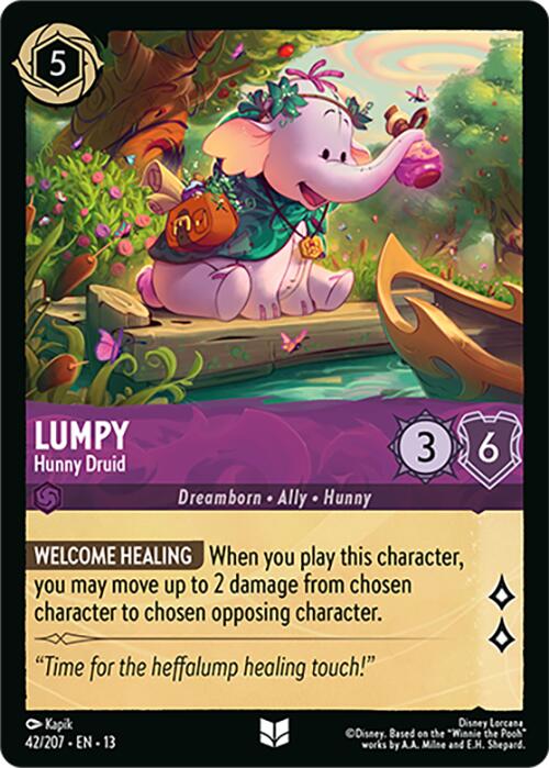 Lumpy - Hunny Druid (42/207) [Attack of the Vine!] | Black Swamp Games
