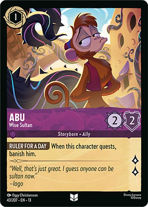 Abu - Wise Sultan (43/207) [Attack of the Vine!] | Black Swamp Games