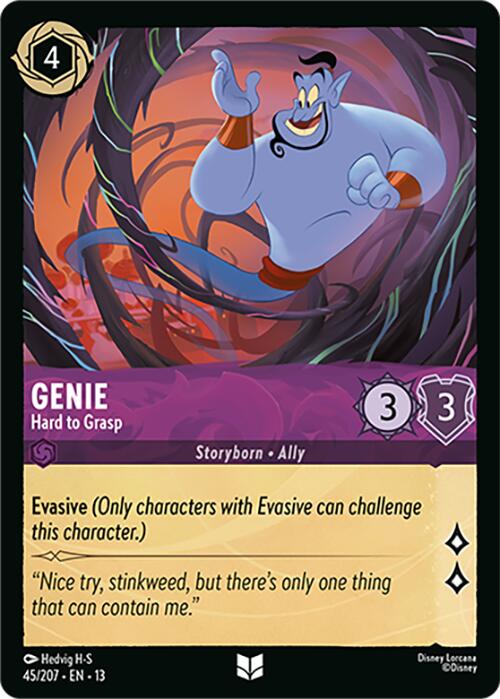 Genie - Hard to Grasp (45/207) [Attack of the Vine!] | Black Swamp Games