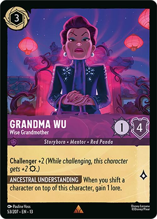 Grandma Wu - Wise Grandmother (53/207) [Attack of the Vine!] | Black Swamp Games