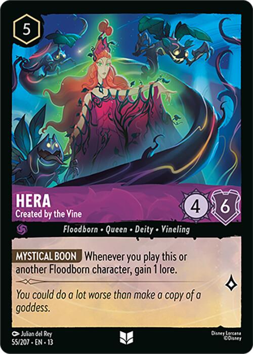 Hera - Created by the Vine (55/207) [Attack of the Vine!] | Black Swamp Games