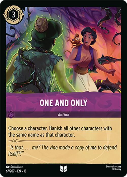 One and Only (67/207) [Attack of the Vine!] | Black Swamp Games