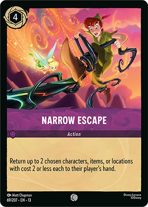 Narrow Escape (69/207) [Attack of the Vine!] | Black Swamp Games