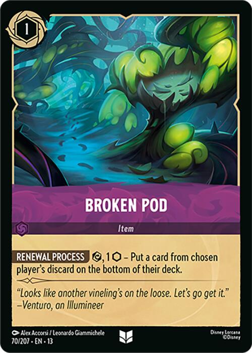 Broken Pod (70/207) [Attack of the Vine!] | Black Swamp Games