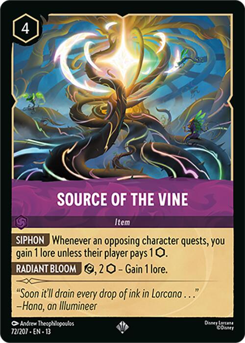 Source of the Vine (72/207) [Attack of the Vine!] | Black Swamp Games