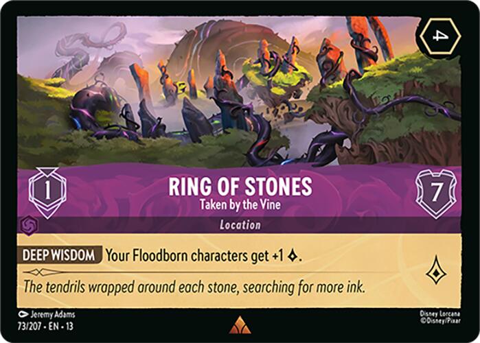 Ring of Stones - Taken by the Vine (73/207) [Attack of the Vine!] | Black Swamp Games