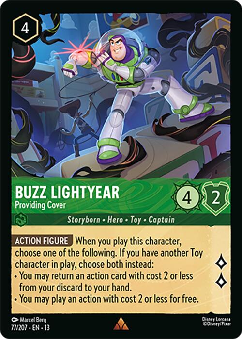 Buzz Lightyear - Providing Cover (77/207) [Attack of the Vine!] | Black Swamp Games