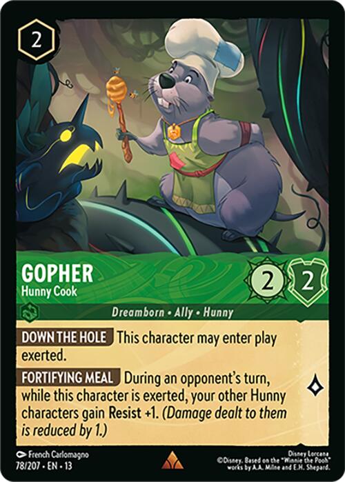 Gopher - Hunny Cook (78/207) [Attack of the Vine!] | Black Swamp Games