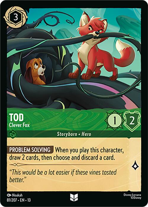 Tod - Clever Fox (81/207) [Attack of the Vine!] | Black Swamp Games