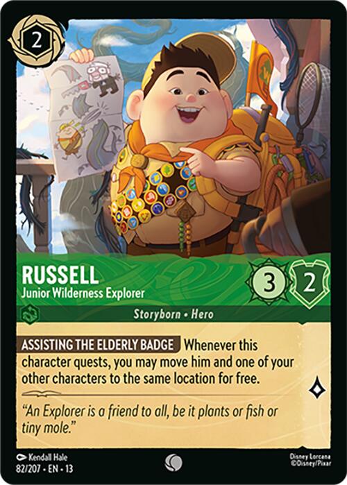 Russell - Junior Wilderness Explorer (82/207) [Attack of the Vine!] | Black Swamp Games