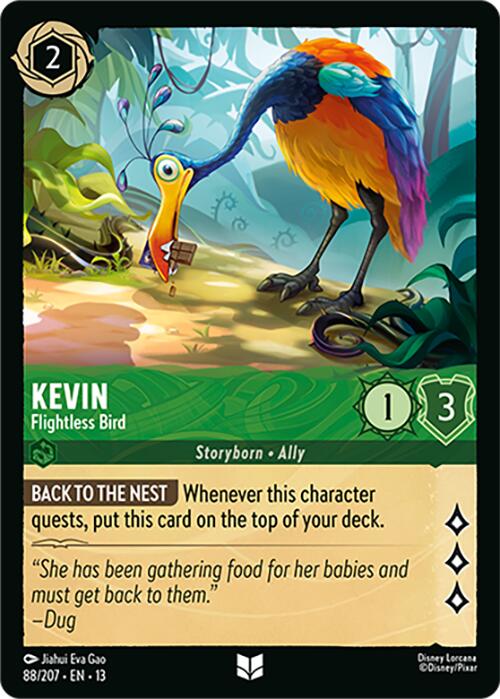Kevin - Flightless Bird (88/207) [Attack of the Vine!] | Black Swamp Games