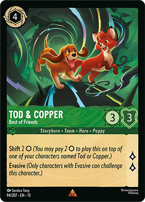 Tod & Copper - Best of Friends (94/207) [Attack of the Vine!] | Black Swamp Games