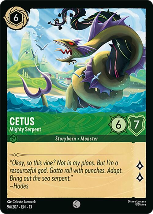 Cetus - Mighty Serpent (96/207) [Attack of the Vine!] | Black Swamp Games