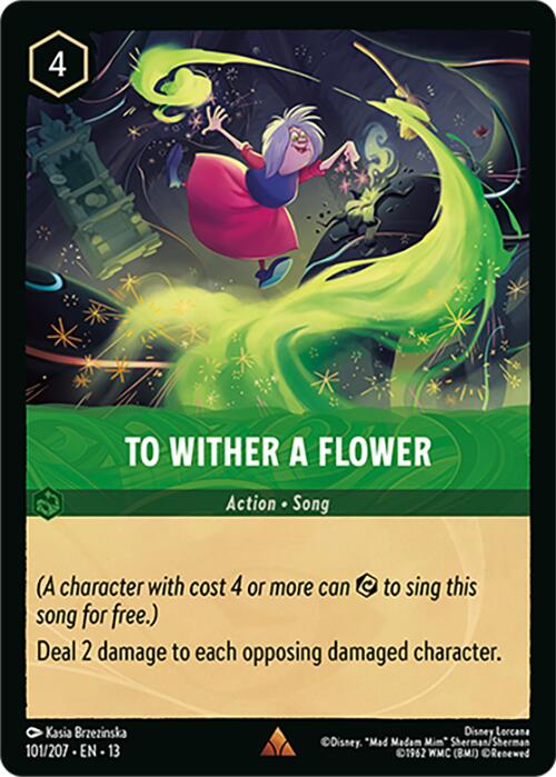 To Wither a Flower (101/207) [Attack of the Vine!] | Black Swamp Games