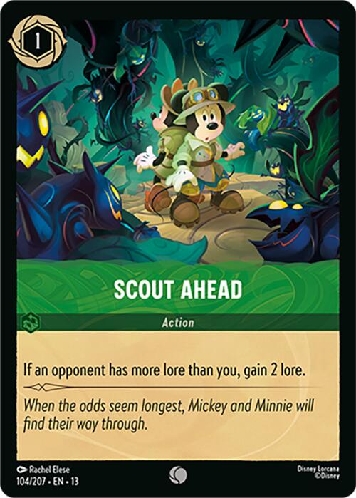 Scout Ahead (104/207) [Attack of the Vine!] | Black Swamp Games
