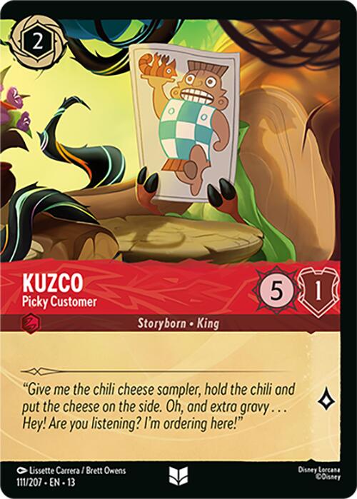 Kuzco - Picky Customer (Foil) (111/204) [Attack of the Vine!] | Black Swamp Games