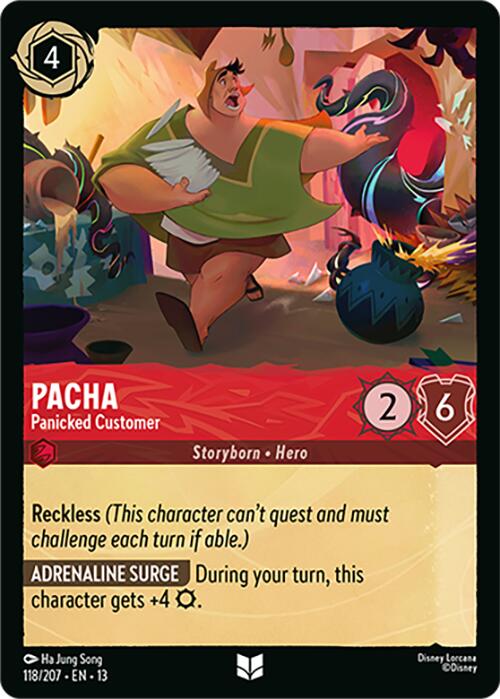 Pacha - Panicked Customer (118/207) [Attack of the Vine!] | Black Swamp Games