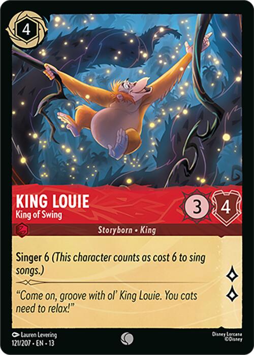 King Louie - King of Swing (121/207) [Attack of the Vine!] | Black Swamp Games