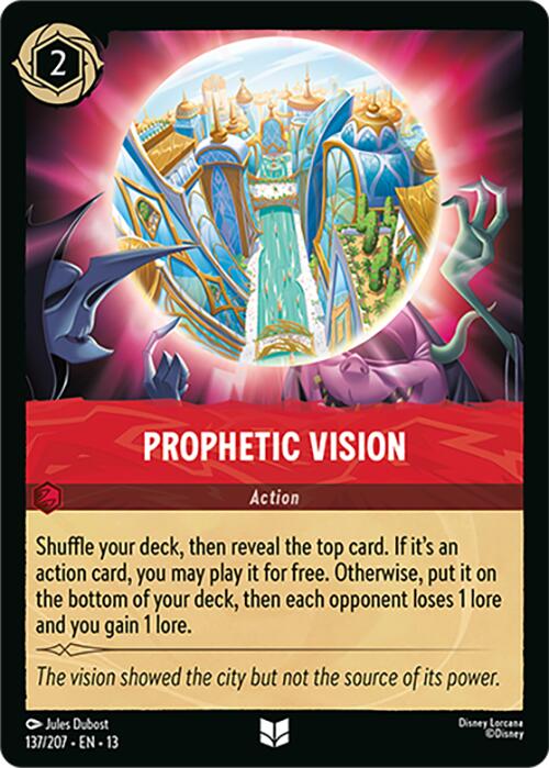 Prophetic Vision (137/207) [Attack of the Vine!] | Black Swamp Games