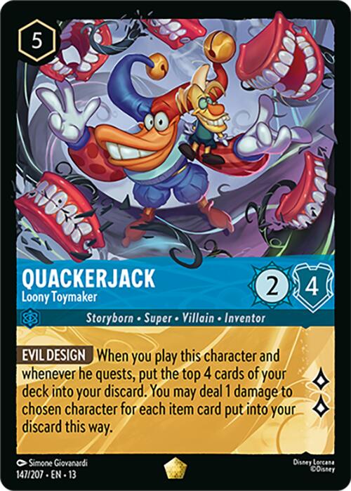 Quackerjack - Loony Toymaker (147/207) [Attack of the Vine!] | Black Swamp Games