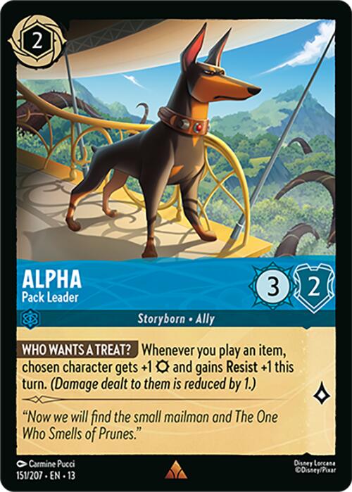 Alpha - Pack Leader (151/207) [Attack of the Vine!] | Black Swamp Games
