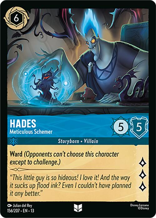 Hades - Meticulous Schemer (156/207) [Attack of the Vine!] | Black Swamp Games