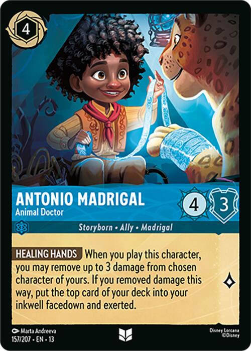 Antonio Madrigal - Animal Doctor (157/207) [Attack of the Vine!] | Black Swamp Games